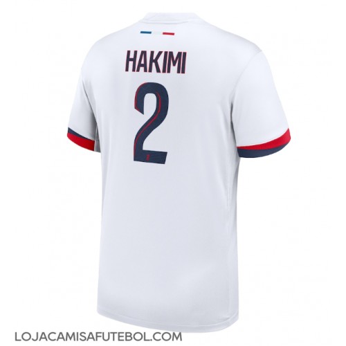 Camisa de Futebol Paris Saint-Germain Achraf Hakimi #2 Equipamento Secundário 2024-25 Manga Curta